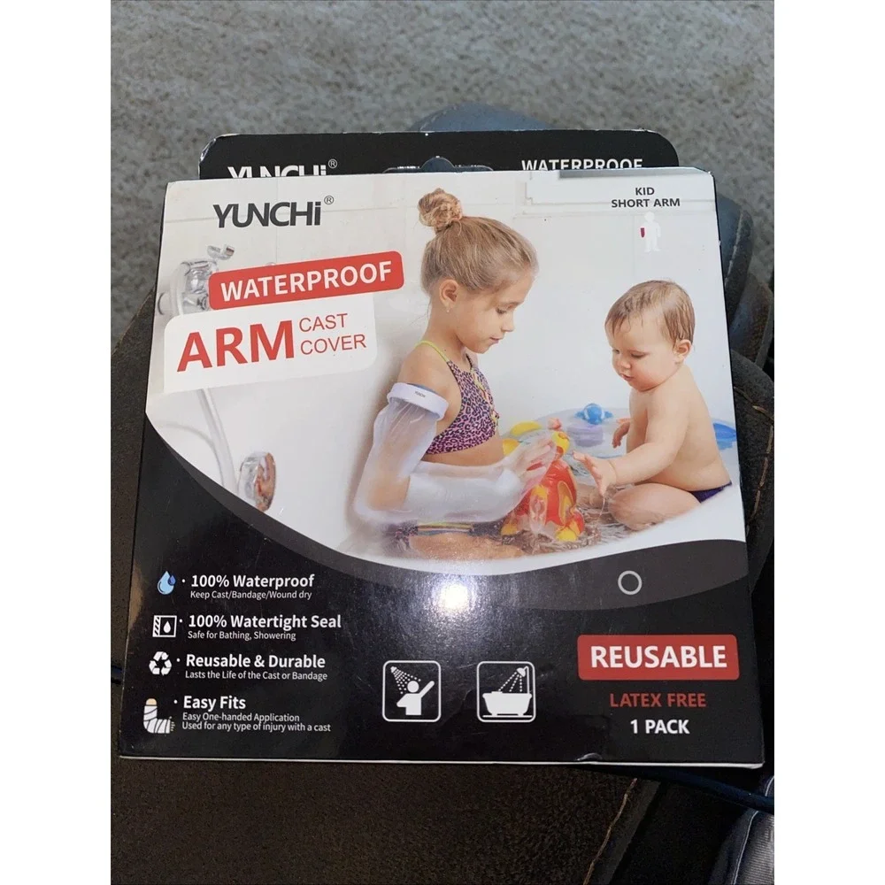 NEW YUNCHI Waterproof Arm Cast Cover Reusable Kids 9.5